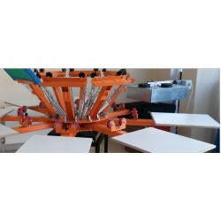 4- 8 Kollu Ahtapot Baskı Makinesi